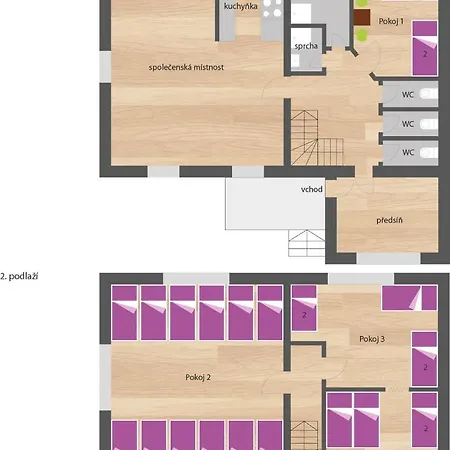 Ubytovani Lisny Maison d'hôtes
